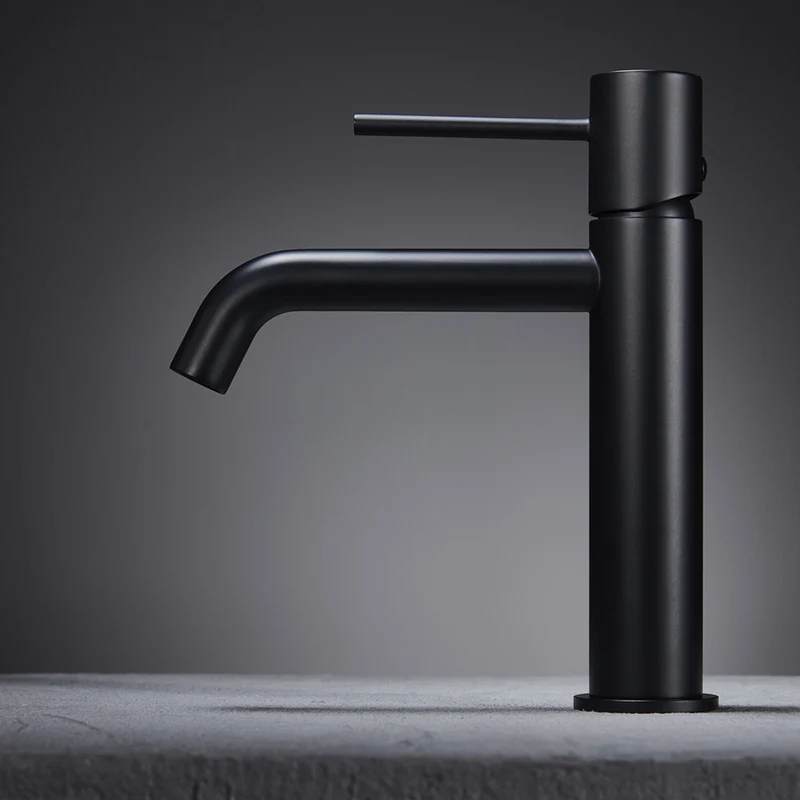 Chicago | Grifo Monomando de Lavabo Bajo | Latón Cartucho cerámico Ø26 mm