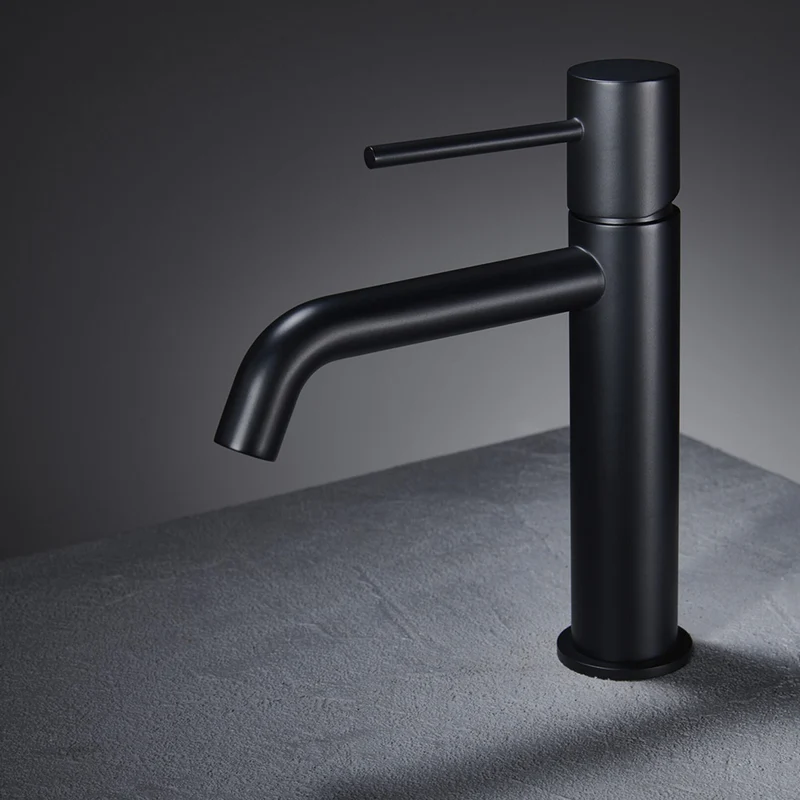 Chicago | Grifo Monomando de Lavabo Bajo | Latón Cartucho cerámico Ø26 mm