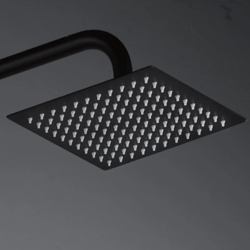 Denver | Columna de ducha con grifo monomando | Rociador Cuadrado acero inox. S.304 20x20 cm | Extraplano Antical