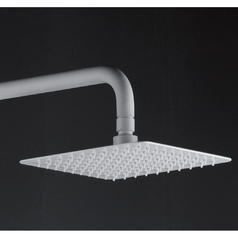 Denver | Columna de ducha con grifo monomando | Rociador Cuadrado acero inox. S.304 20x20 cm | Extraplano Antical