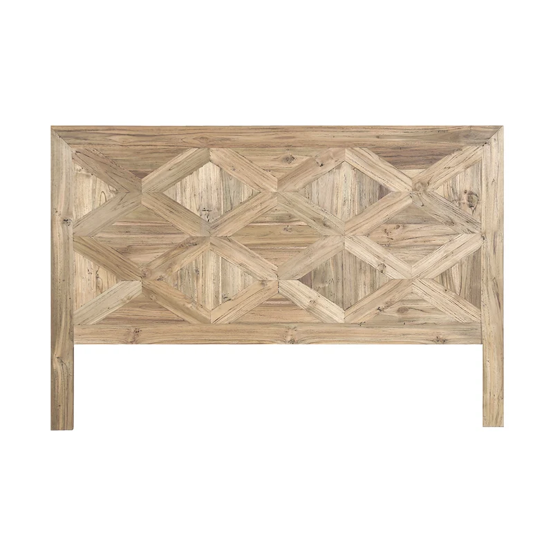 Cabecero de teca maciza reciclada de 160 cm