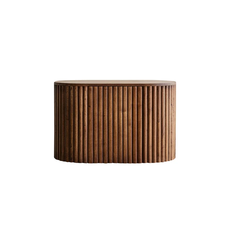 Mueble de lavabo de mindi macizo suspendido 90 cm
