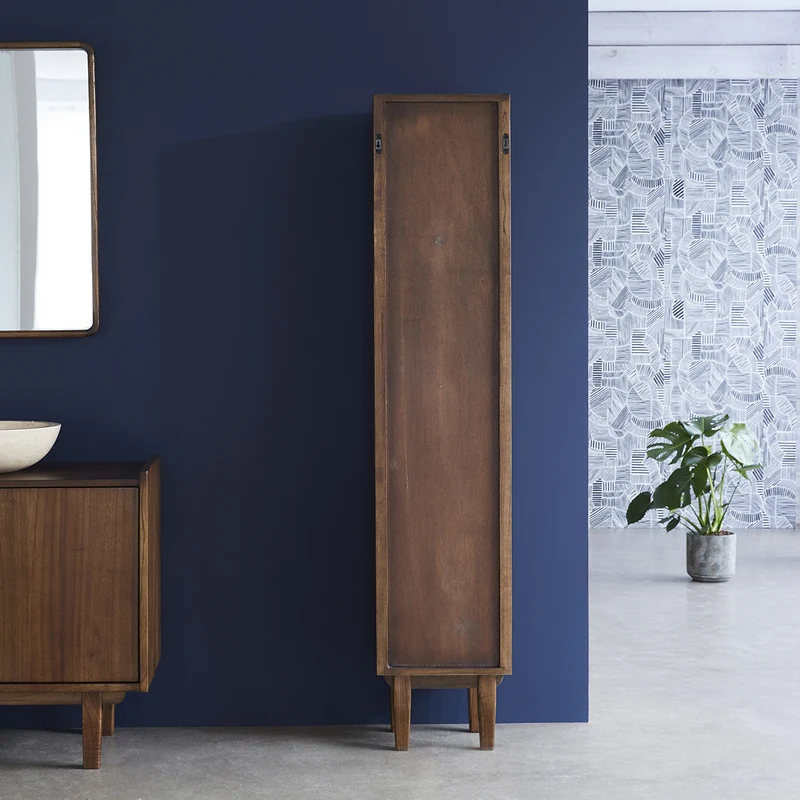 Columna de baño de mindi macizo 170 cm