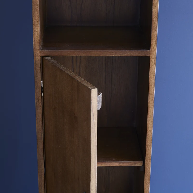 Columna de baño de mindi macizo 170 cm