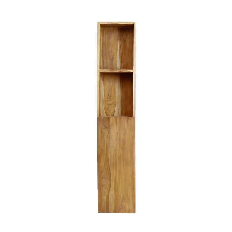 Columna de baño de teca maciza suspendida 150 cm