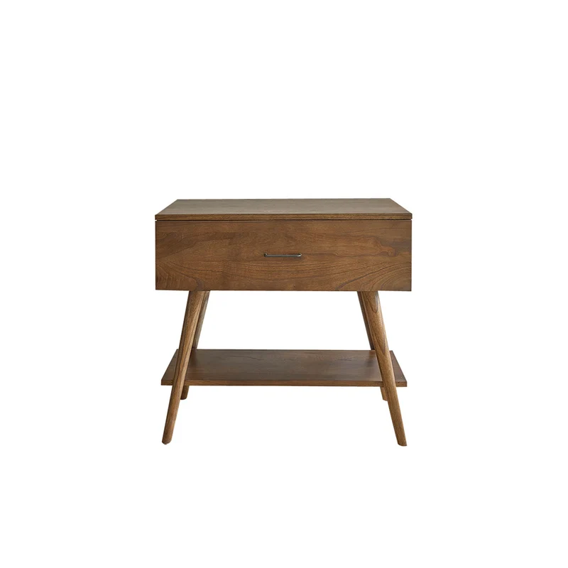 Mueble de baño de mindi macizo 80 cm