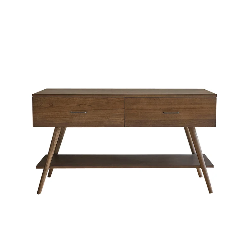 Mueble de baño de mindi macizo 135 cm