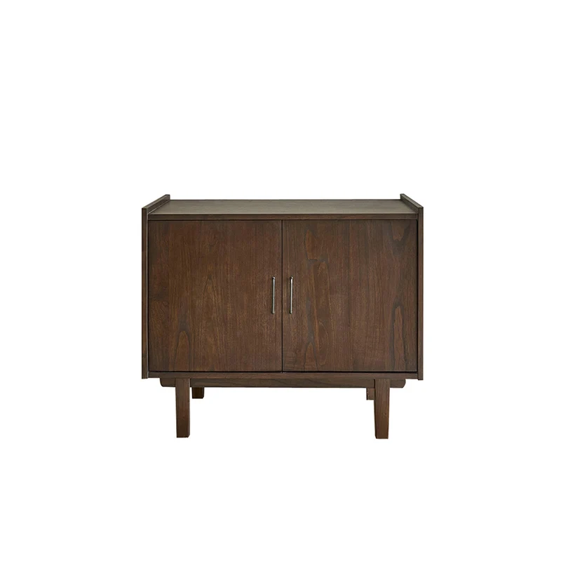 Mueble de baño de mindi macizo 90 cm