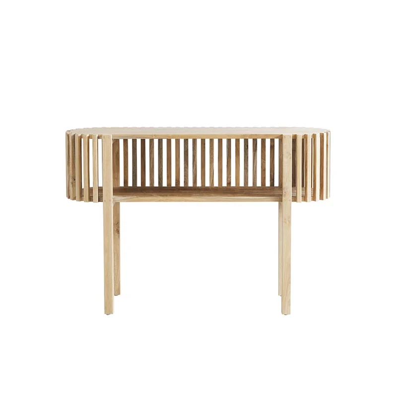 Consola de teca maciza 120 cm