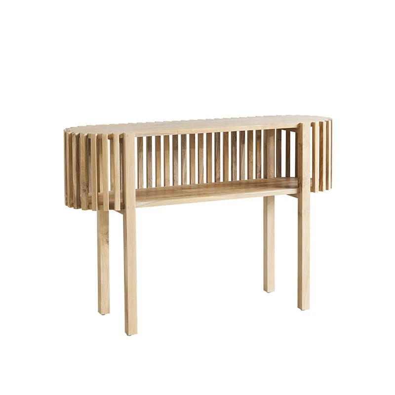 Consola de teca maciza 120 cm
