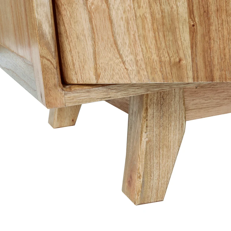 Cómoda de madera de mindi 160 cm