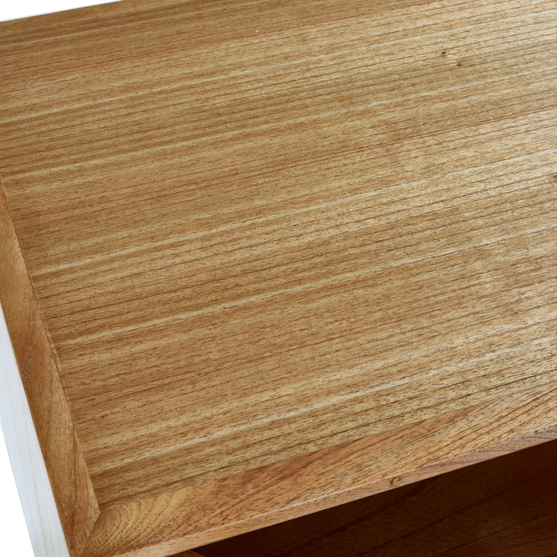 Cómoda de madera de mindi 160 cm