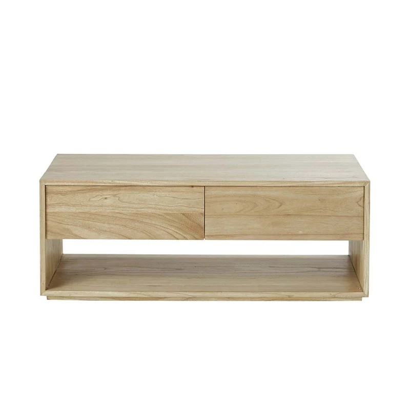 Mesa de centro de mindi macizo 120 cm