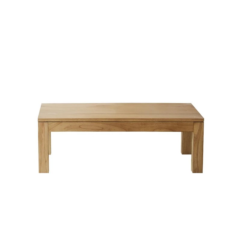 Mesa de centro de mindi macizo 110 cm