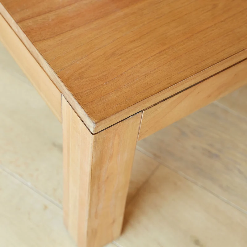 Mesa de centro de mindi macizo 110 cm