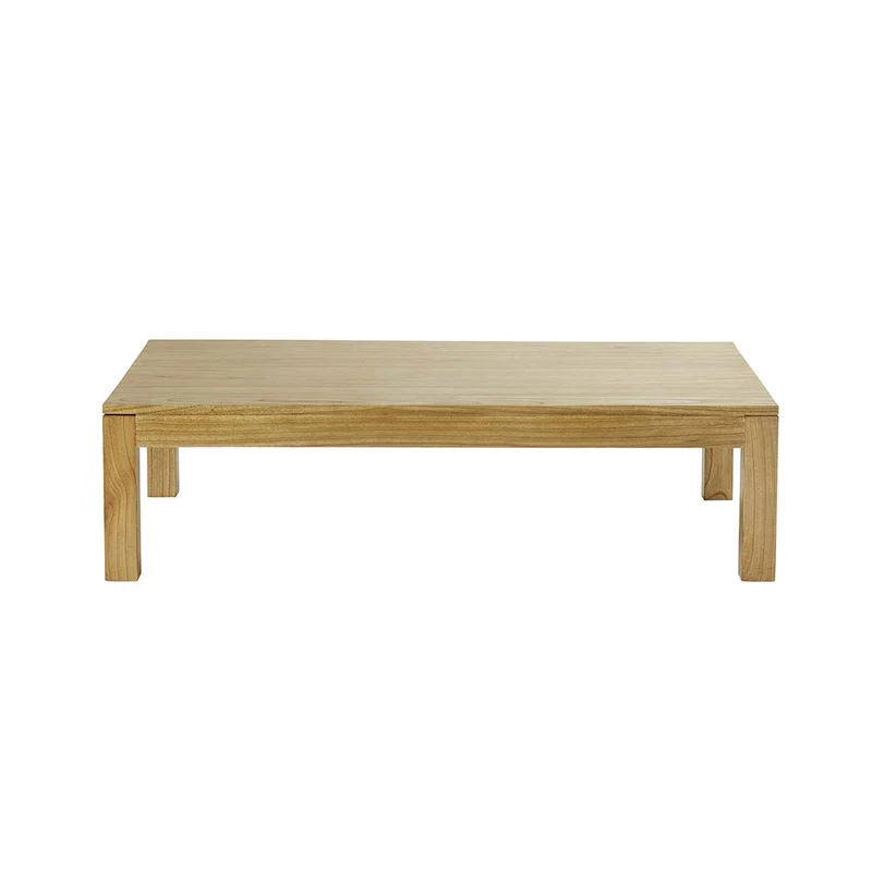 Mesa de centro de mindi macizo 140 cm