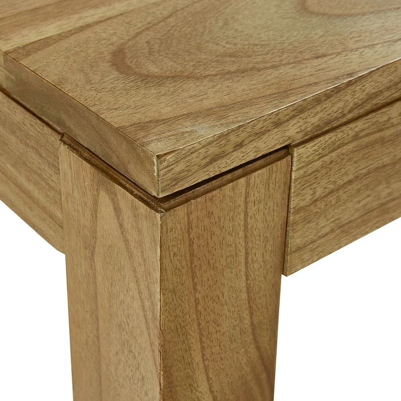 Mesa de centro de mindi macizo 140 cm