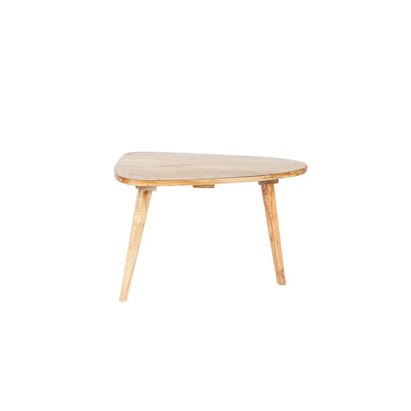 Mesa de centro de mindi macizo 62 cm
