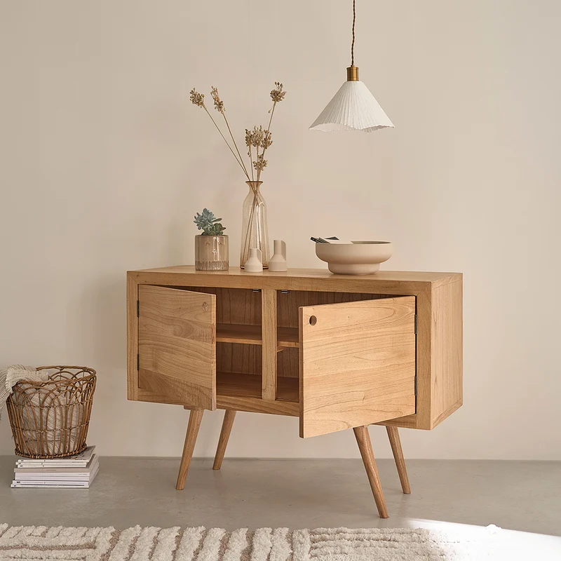 Cómoda de mindi macizo 120 cm