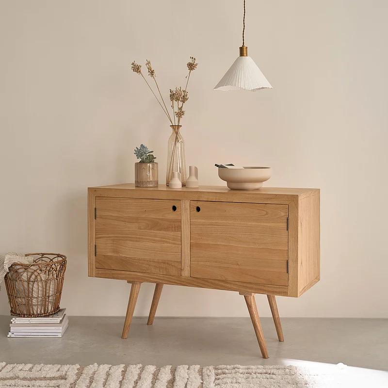 Cómoda de mindi macizo 120 cm
