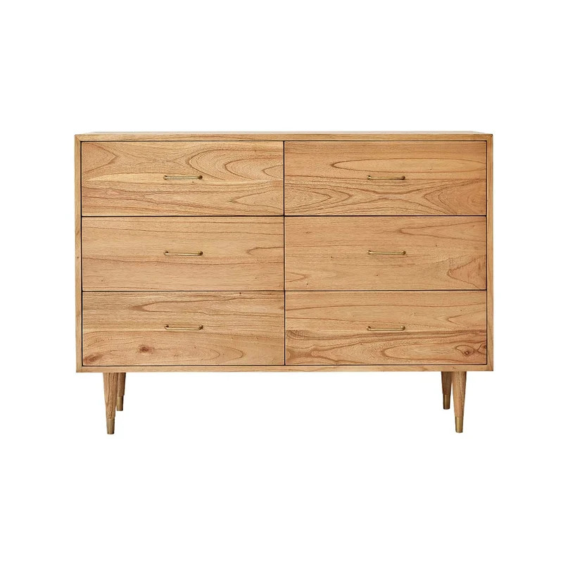 Cómoda de mindi macizo 130 cm