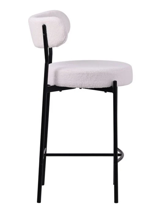 Taburete nórdico Matis boucle 65cm