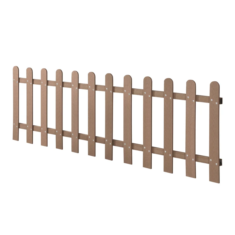 Valla de jardín Elda WPC 200x60 cm en varios colores nuevo.madera