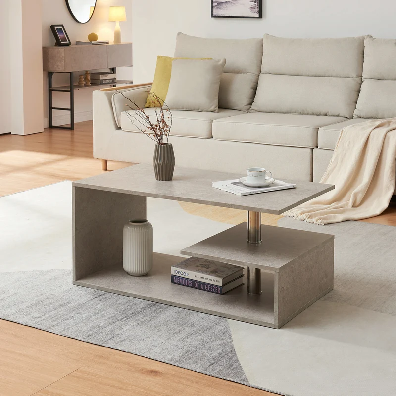 Mesa de centro Haarlem 90x50x41 cm [en.casa]
