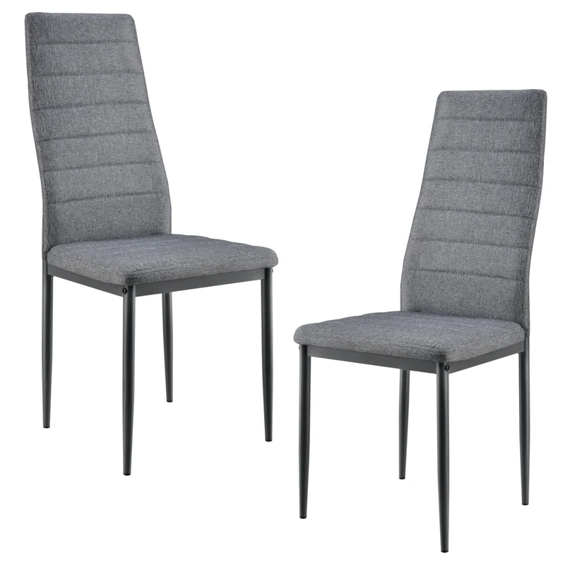 Silla Lidköping gris en varios juegos en.casa