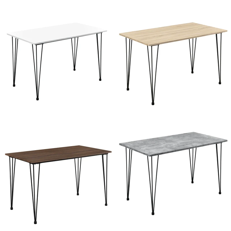 Mesa de comedor Kiel 120x70 cm en varios colores en.casa