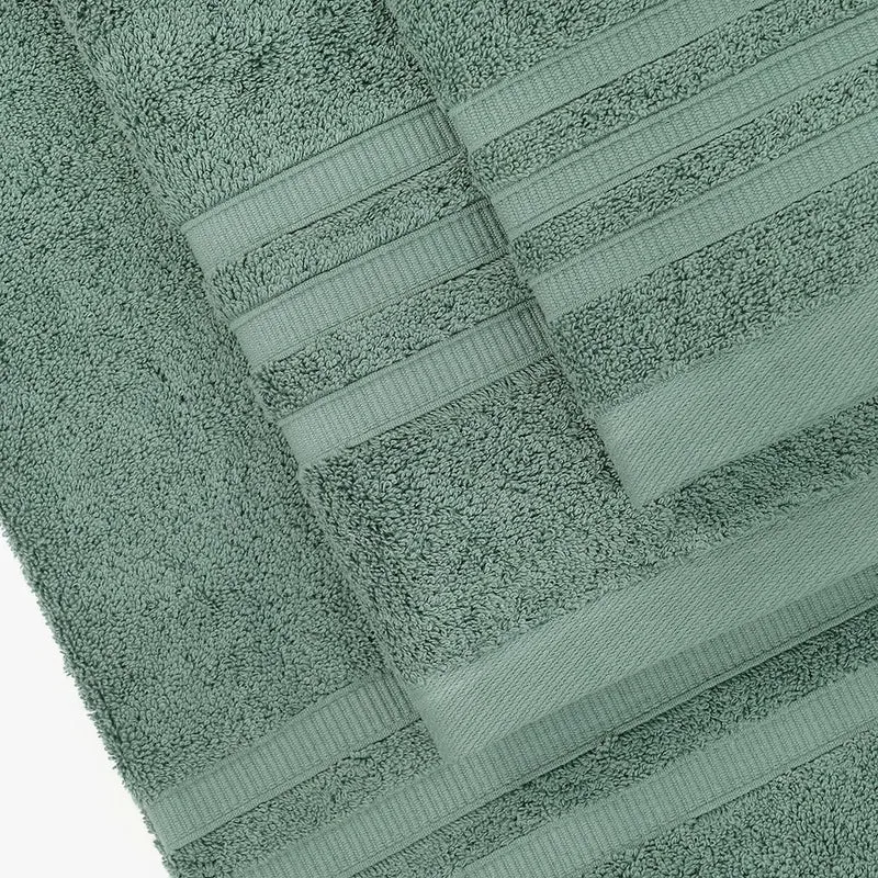 Toalha de Mãos Algodão Verde Escuro 4EVERYDAY