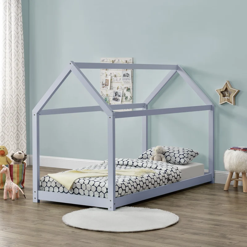 Cama infantil Netstal 90x200 cm en varios tamaños [en.casa]