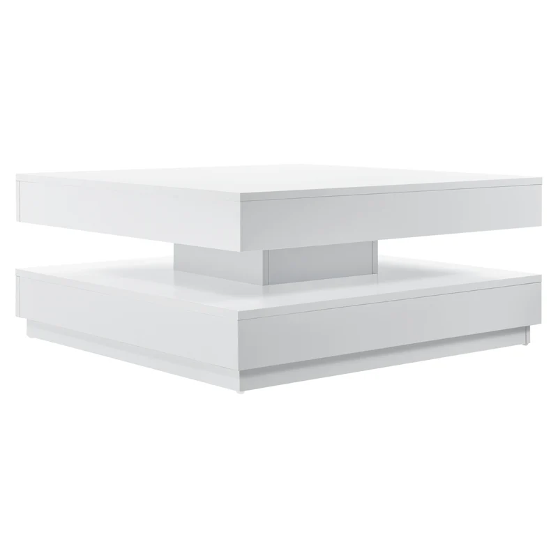 Mesa de centro Florencia 76x76x38 cm [en.casa]