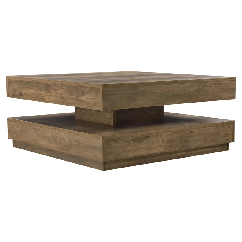 Mesa de centro Florencia 76x76x38 cm [en.casa]