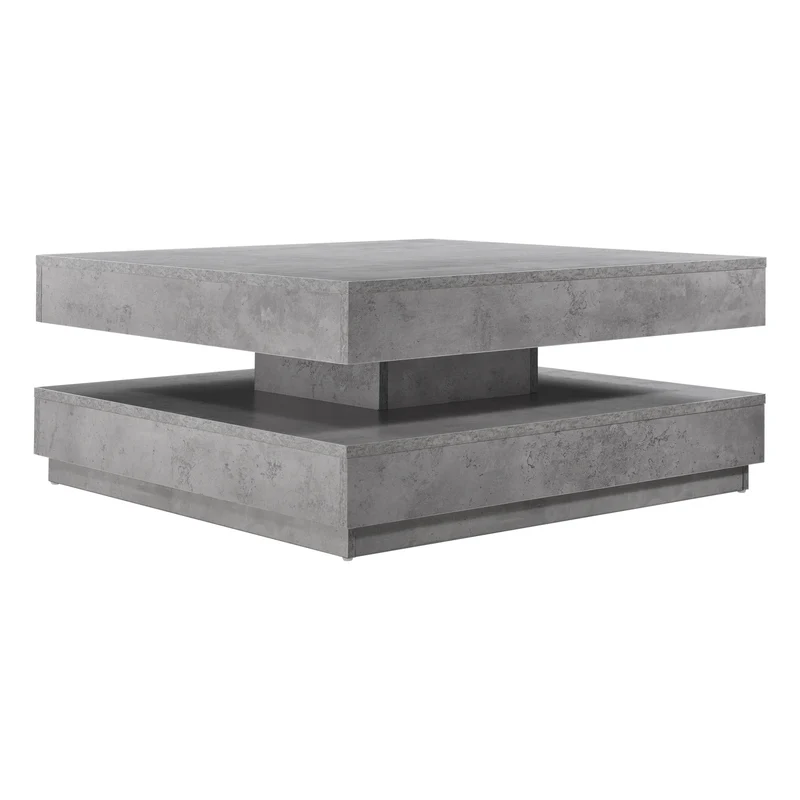 Mesa de centro Florencia 76x76x38 cm [en.casa]