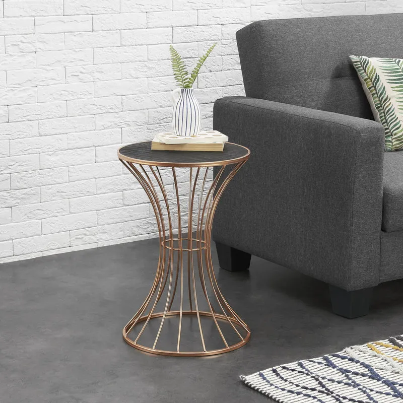 Mesa auxiliar Sablier en forma de reloj de arena en varios colores en.casa