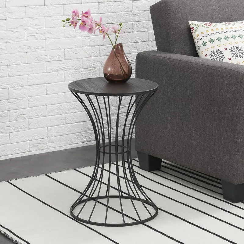 Mesa auxiliar Sablier en forma de reloj de arena en varios colores en.casa
