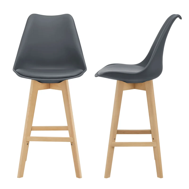 Set de 2 taburetes de bar Lublin en varios colores en.casa