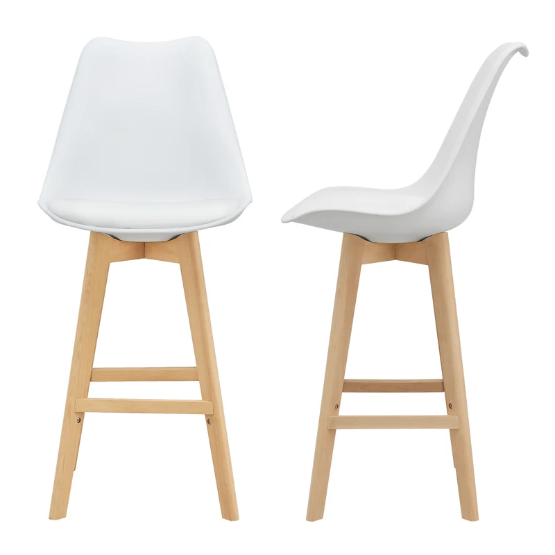 Set de 2 taburetes de bar Lublin en varios colores en.casa
