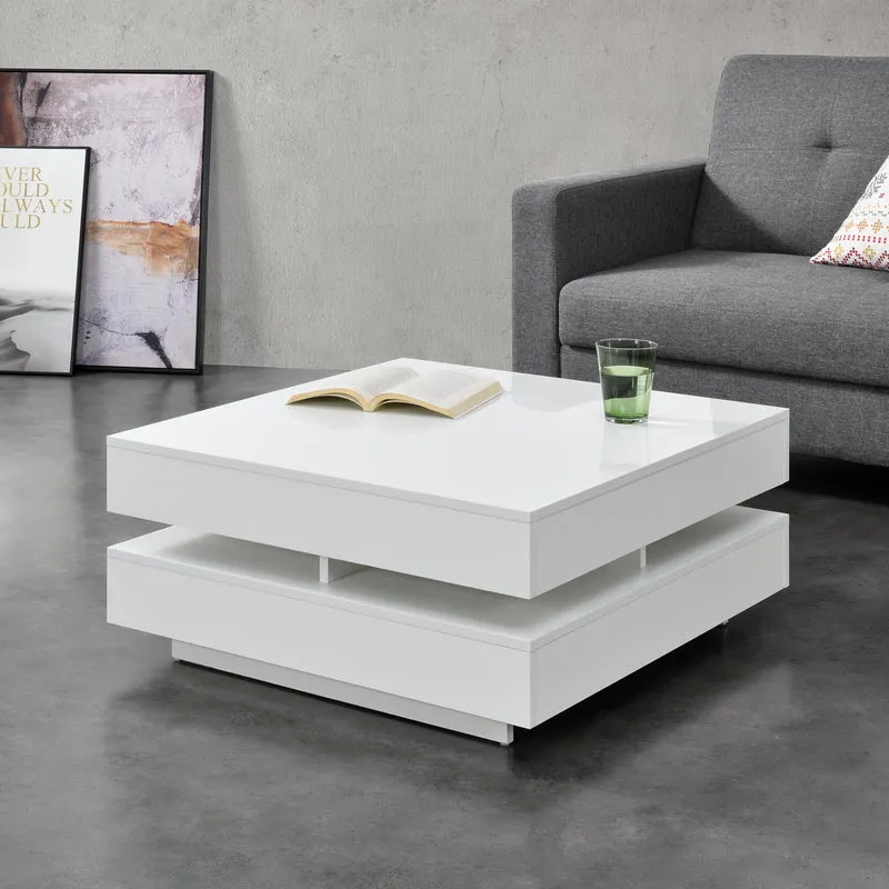 Mesa de centro Märsta 75 x 75 x 35,5 cm en varios colores en.casa