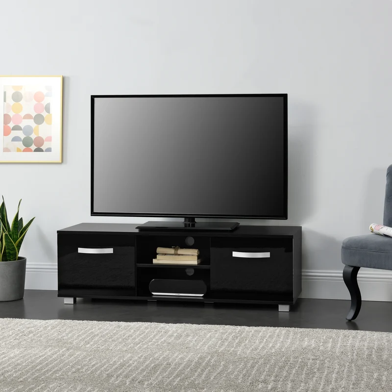 Mesa de televisión Laugar 120x40x38 cm en varios colores en.casa