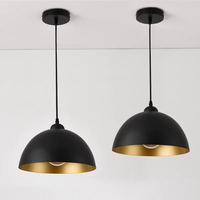Set de 2 lámparas colgantes Toulon en varios colores lux.pro