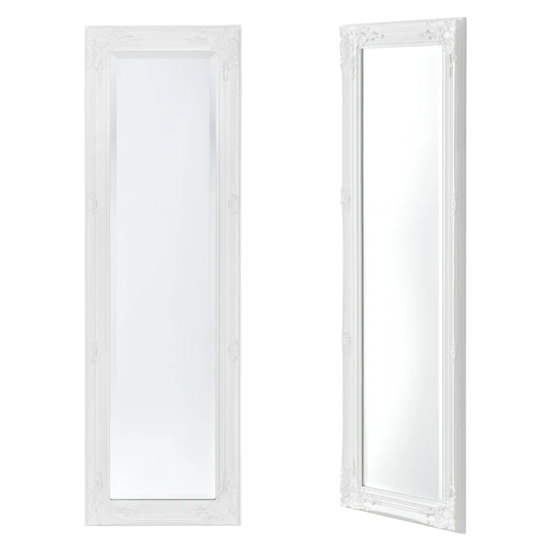 Espejo de Pared Livorno cuerpo entero de eucalipto 132 x 42 x 3,5 cm [en.casa]