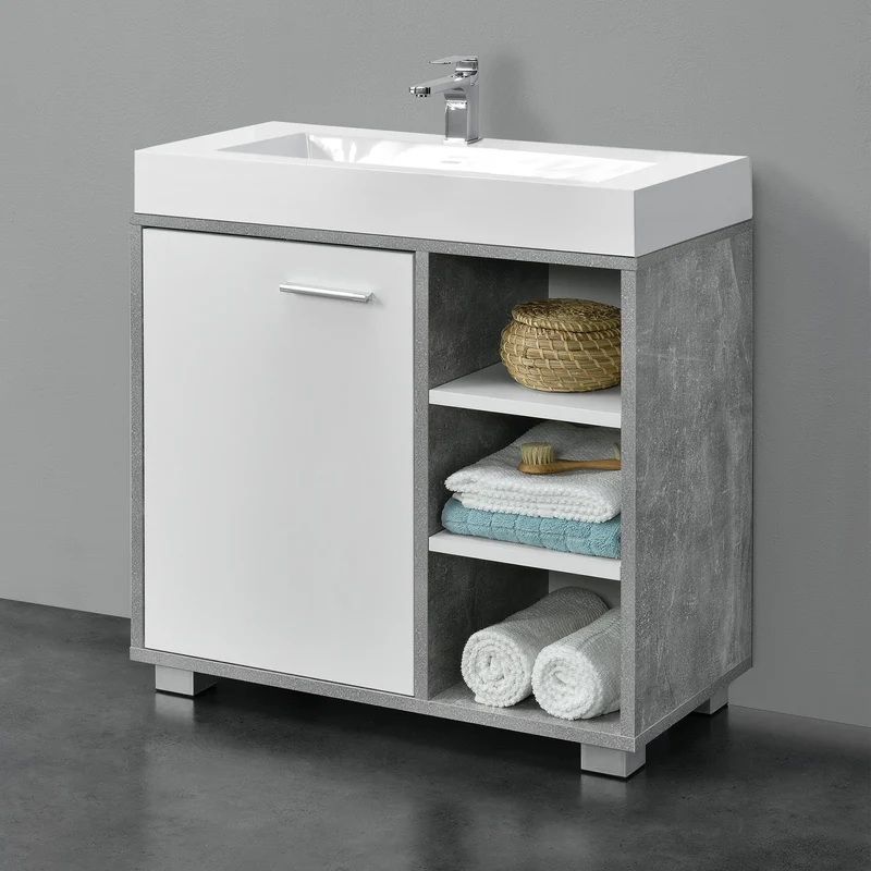 Mueble bajo lavabo 56x60x31 cm en varios colores en.casa