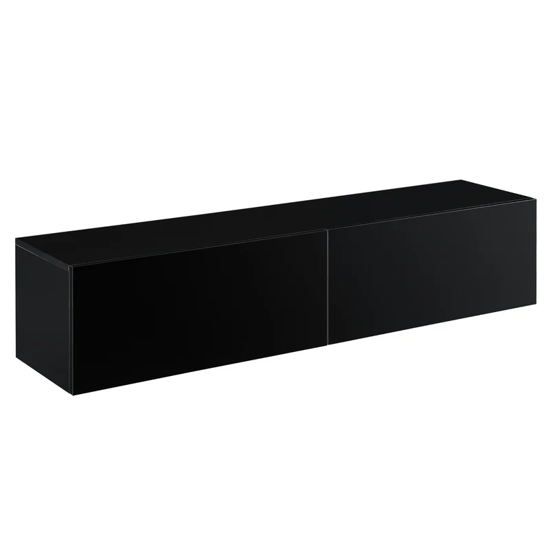 Mueble de TV de pared Evaton [en.casa]