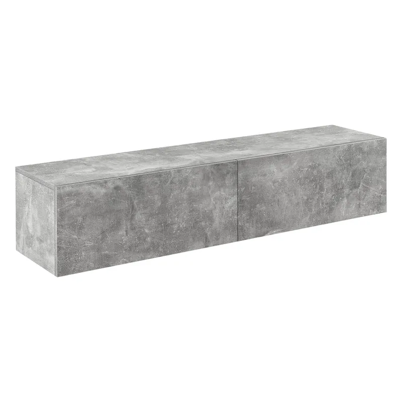 Mueble de TV de pared Evaton [en.casa]