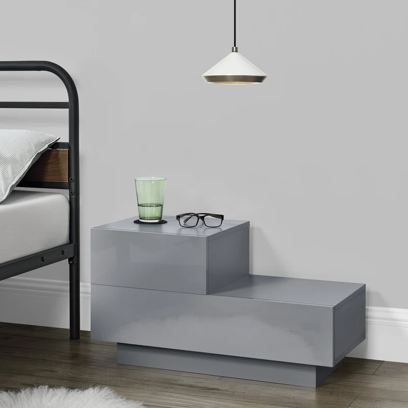 Mesa auxiliar Sebokeng izquierda 38x70x35 cm en varios colores en.casa