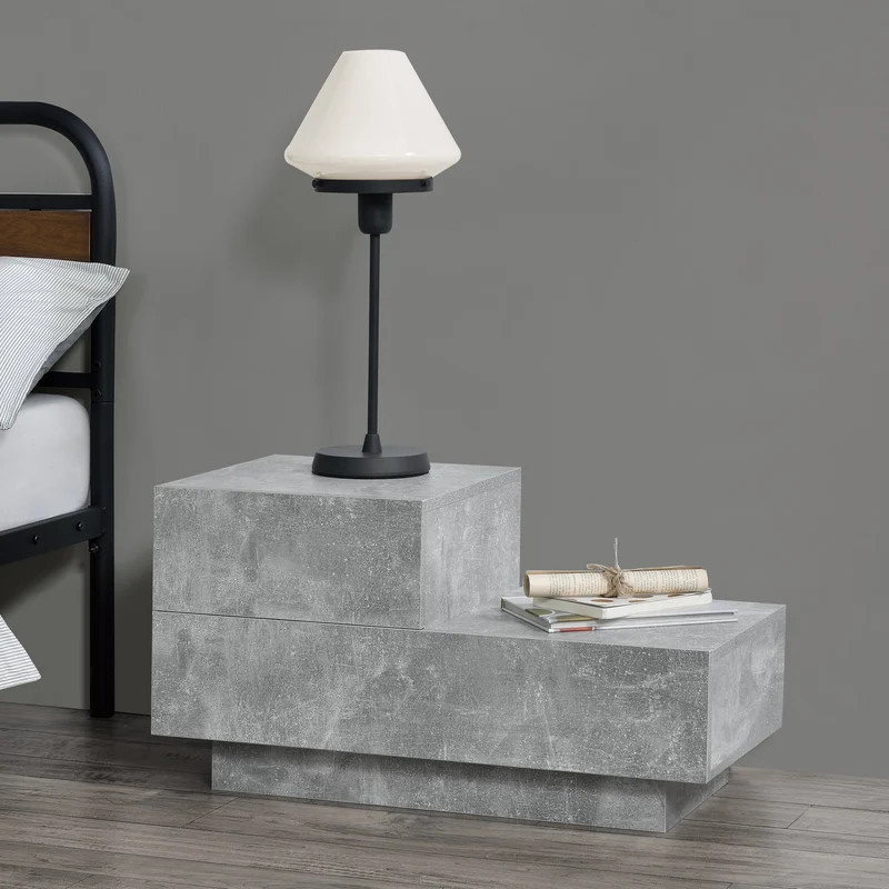 Mesa auxiliar Sebokeng izquierda 38x70x35 cm en varios colores en.casa