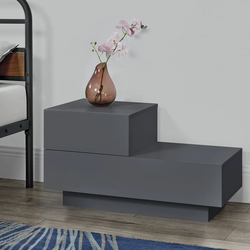 Mesa auxiliar Sebokeng izquierda 38x70x35 cm en varios colores en.casa