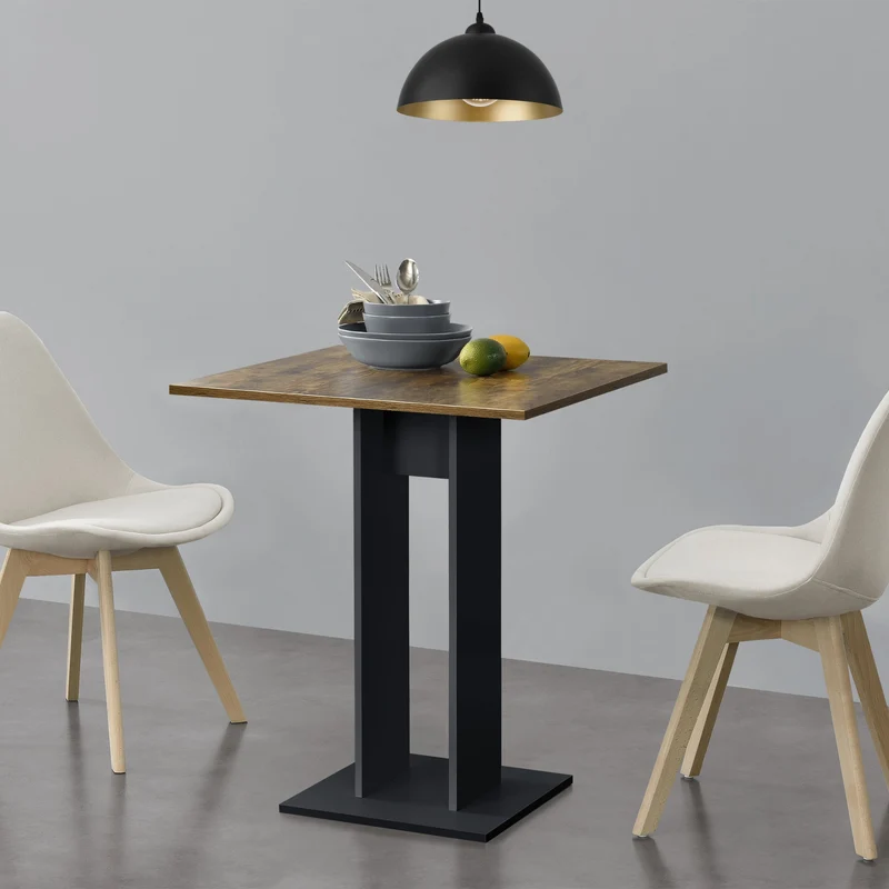 Mesa de cocina Lindesnes 65x65x78 cm en varios colores [en.casa]